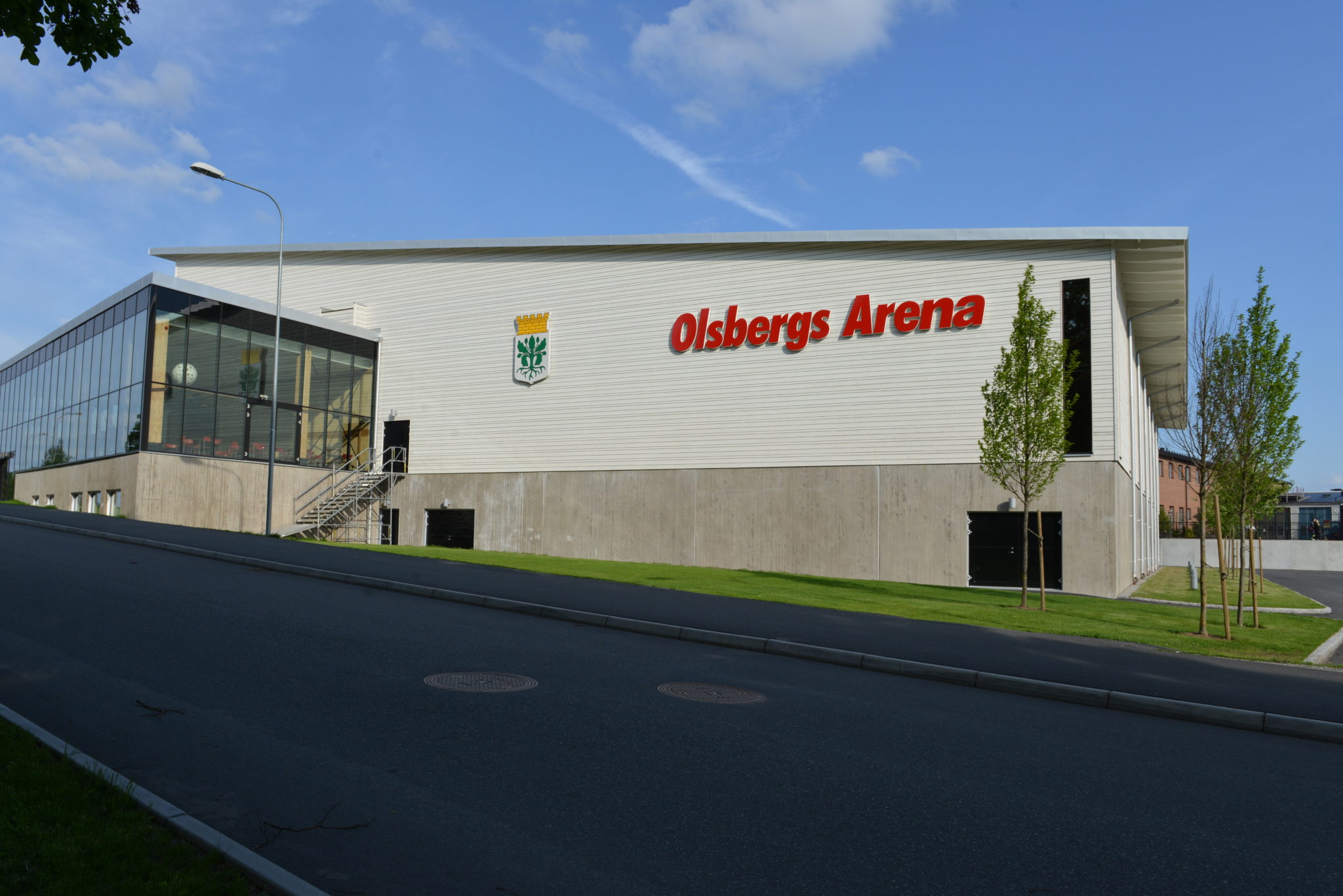 Olsbergs Arena - Arenan för sport-, nöjes-, och kulturarrangemang.